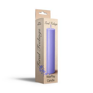 Свічка для WaxPlay Feral Feelings soft 15 см Light Purple SX5174 фото
