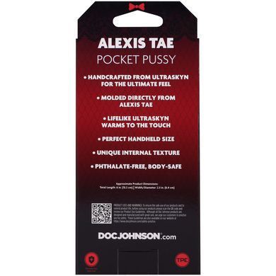 Мастурбатор Doc Johnson Alexis Tae SX4463 фото