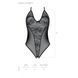 Боди с ажурным декором и открытым шагом Passion URSULA BODY S/M, black SO5830 фото 5