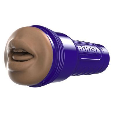 Мастурбатор-ротик Fleshlight Boost Blow Medium Dark Flesh, плавающие кольца Turbo Tech SX1316 фото