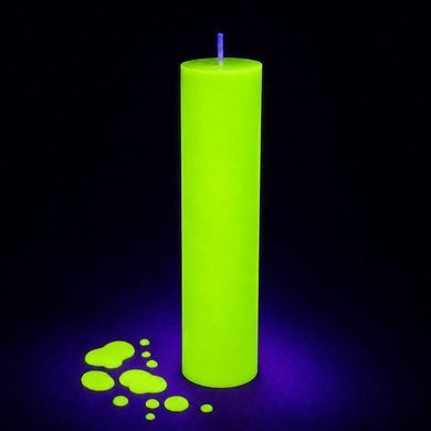 Свічка для WaxPlay Feral Feelings UV-neon 15 см Neon Green SX5183 фото