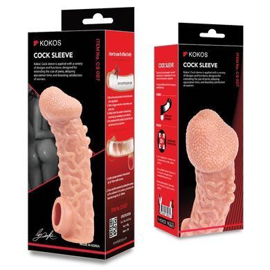 Насадка на член Kokos Cock Sleeve CS 007 L SX1464 фото
