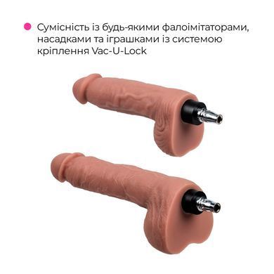 Смарт секс-машина Lovense Sex Machine, два штока и фаллоимитатора, можно для вебкама SO6057 фото