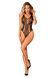 Бодистокинг с вырезами Obsessive B138 teddy S/M/L, black, с доступом SO7685 фото 5
