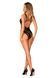 Бодистокинг с вырезами Obsessive B138 teddy S/M/L, black, с доступом SO7685 фото 6