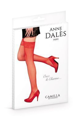 Чулки Anne De Ales CAMILLA T2 Red SO8691 фото