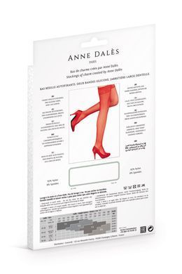 Чулки Anne De Ales CAMILLA T2 Red SO8691 фото