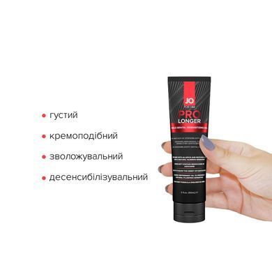 Пролонгер гель JO Prolonger Gel (60 мл) с маслом перечной мяты, гвоздичного перца и пачулей SO1834 фото