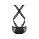 Чоловіче еротичне сітчасте боді Passion 045 VICTOR XXL/XXXL Black, екошкіра, сітка SO7608 фото 6