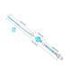 Кляп Liebe Seele Crystal Ball Gag - Blue (Large Ball) SX4851 фото 2