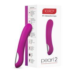 Интерактивный вибростимулятор точки G Kiiroo Pearl 2 Purple SO2904 фото