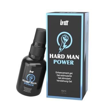 Стимулирующий гель для эрекции Intt Hard Man Power (15 мл), экстракт гингко билоба, таурин SX1271 фото