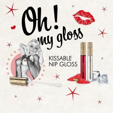 Набір блисків для сосків Bijoux Indiscrets Kissable Nip Gloss DUET (2&times;13 мл) SO5952 фото