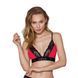 Эластичный топ с кружевом Passion PS001 TOP S, red-black SO4185 фото 1