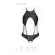 Розпродаж!!! Боді з екошкіри з ремінцями та перфорацією Tamaris Body black L/XL &mdash; Passion SO5793 фото 5