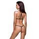 Комплект белья из стреп Passion Exclusive ARMANDA SET XXL/XXXL, black SO6375 фото 2
