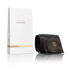 Сатиновая повязка-лента на глаза YESforLOV BLACK SATIN BLINDFOLD, подходит для связывания SX4548 фото