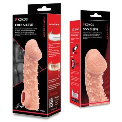 Насадка на член Kokos Cock Sleeve CS 009 L SX1468 фото