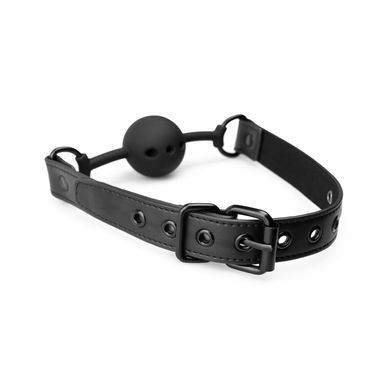 Воздухопроницаемый кляп Bedroom Fantasies: Breathable Silicone Ball Gag, черный SO8816 фото