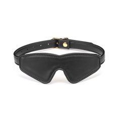 Маска на глаза Liebe Seele Black Organosilicon Blindfold, экокожа SO9482 фото