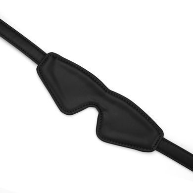 Маска на глаза Liebe Seele Black Organosilicon Blindfold, экокожа SO9482 фото