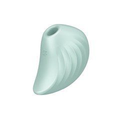 Вакуумный клиторальный стимулятор с вибрацией Satisfyer Pearl Diver Mint SO6077 фото