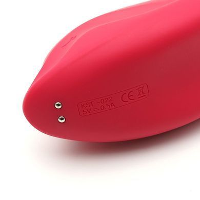 Вібратор та кліторальний стимулятор KISTOY Heidi Red SO3624 фото