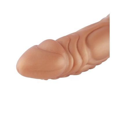 Фалоімітатор для секс-машин Hismith Slightly Curved Silicone Dildo Monster Series, кріплення KlicLok SO9960 фото