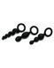 Набор анальных игрушек Satisfyer Plugs black (set of 3) - Booty Call, макс. диаметр 3 см SO2323 фото 2