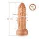 Фалоімітатор для секс-машин Hismith Slightly Curved Silicone Dildo Monster Series, кріплення KlicLok SO9960 фото 2