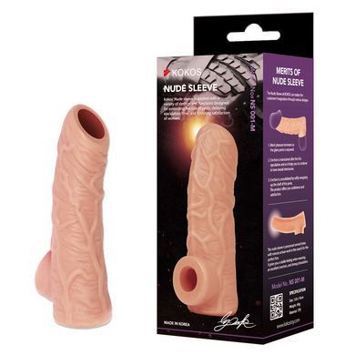 Насадка на член Kokos Nude Sleeve NS 001 M SX1471 фото