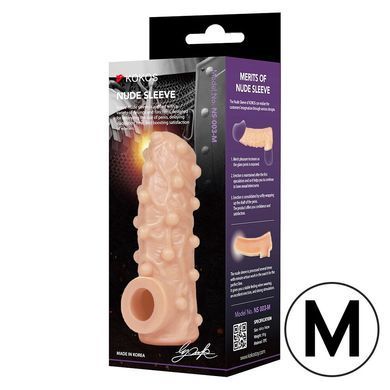 Насадка на член Kokos Nude Sleeve NS 001 M SX1471 фото