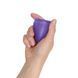 Менструальна чаша Fun Factory FUN CUP SIZE A Black Currant, багаторазова, діаметр 4 см, об&rsquo;єм 20 мл SX3683 фото 4
