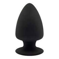 Анальная пробка SilexD (Model 1 size L), двухслойная, силикон+Silexpan, диаметр 7,5 см SO2864 фото