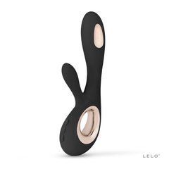 Вибратор-кролик LELO Soraya Wave Black, манящие движения ствола SO8112 фото
