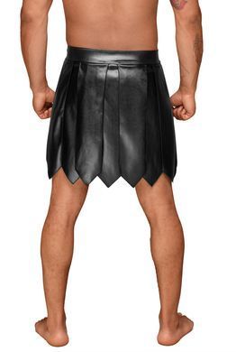 Чоловіча спідниця гладіатора Noir Handmade H053 Eco leather men's gladiator skirt, XL, екошкіра SX0074 фото