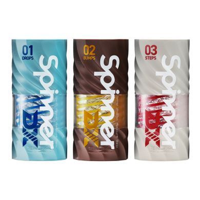 Мастурбатор Tenga Spinner DX 03 Steps, з пружною стимулювальною спіраллю всередині, потужний вплив SX2735 фото