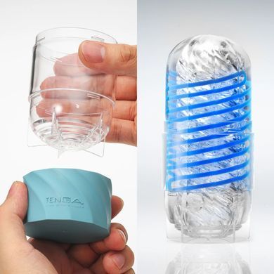 Мастурбатор Tenga Spinner DX 03 Steps, з пружною стимулювальною спіраллю всередині, потужний вплив SX2735 фото