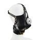 Маска-сбруя для минета с поводком LOCKINK SEVANDA Blowjob Head Muzzle with Leash, черная SX0912 фото 8