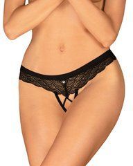 Трусики с доступом Obsessive Chemeris crotchless panties M/L SO9765 фото