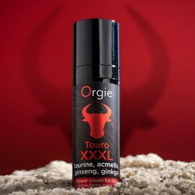 Крем для усиления эрекции Orgie Touro XXXL Power Cream, 15 мл, с эффектом вибрации SX1561 фото