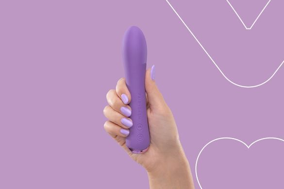 Вибратор с подогревом FairyGasm WowGenie violet, подогрев до 42 &deg;C SX0655 фото