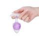 Анальная пробка Liebe Seele Icecream-shaped Crystal Anal Plug - Purple Medium SX4859 фото 3
