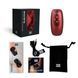 Мастурбатор с вибрацией Manwan SUB.ONE Velvet Red SX1379 фото 9