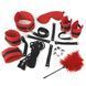 BDSM-набор Art of Sex &ndash; Soft Touch BDSM Set, красный, 9 предметов SO6599 фото 4