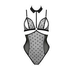 Боди Passion DOMINICA BODY S/M, black SO8428 фото