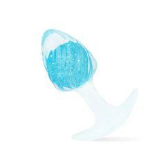 Анальна пробка Liebe Seele Icecream-shaped Crystal Anal Plug - Blue Small SX4862 фото