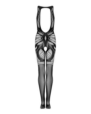 Сетчатый бодистокинг без рукавов Obsessive Bodystocking G331 S/M/L, black, с доступом SO7697 фото