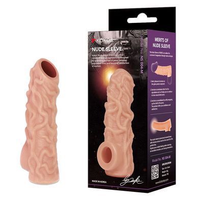Насадка на член Kokos Nude Sleeve NS 004 M SX1477 фото