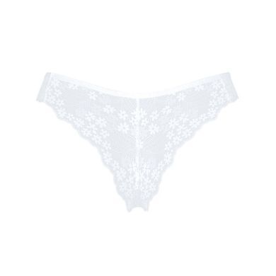 Полупрозрачные трусики Obsessive Heavenlly panties M/L, открытые ягодицы SO8170 фото